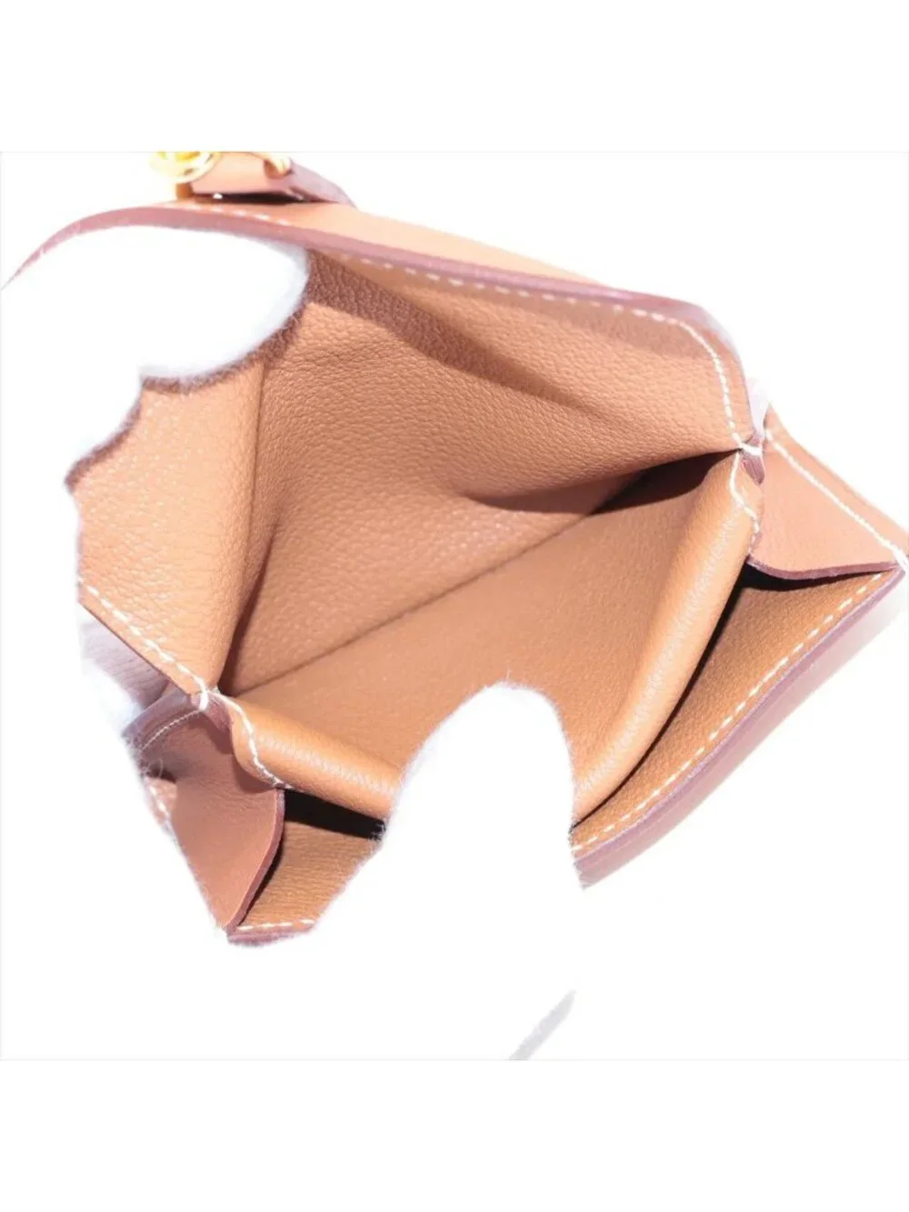 Hermes Glenan Compact Wallet Veau Swift Coin Case